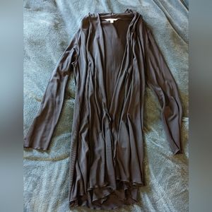 Navy CAbi Flowy top/shrug/sweater